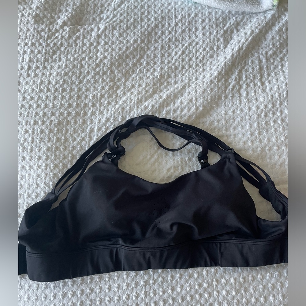 sweat and milk Chloe 3 Running Nursing Sports Bra in Jet Black